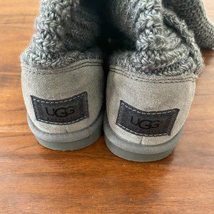 Ugg Knit Grey Boots